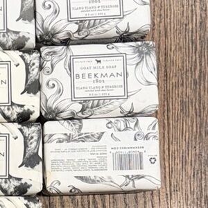 Beekman 1802 Goat Milk Soap - Black and White Design